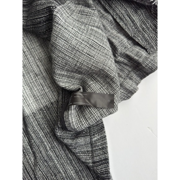 Eileen Fisher Hazy Blocks Organic Cotton Shawl Collar Jacket Sz L/XL Lagenlook - Picture 13 of 13